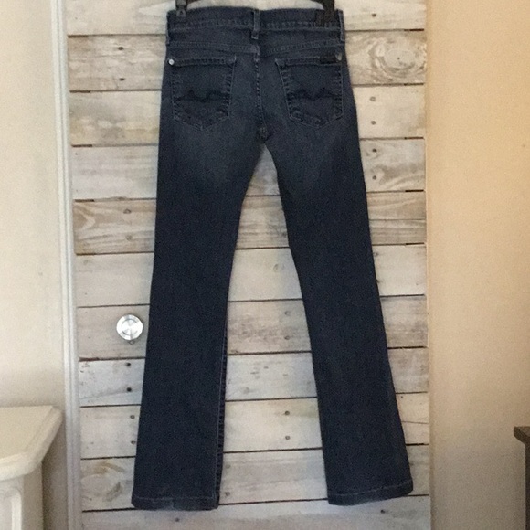 7 for all mankind woman’s bootcut jeans size 25 - Picture 2 of 6